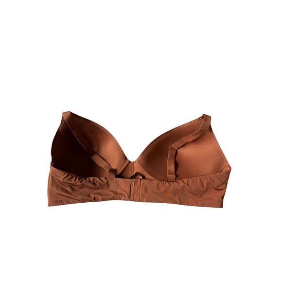 SKIMS wireless form Plunge bra size 44C Bronze Brown - Picture 3 of 7